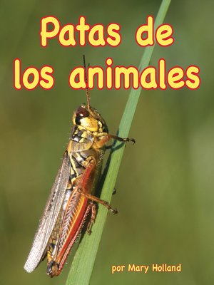 cover image of Patas de los animales